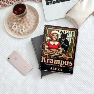 Cookie For Krampus Merry Krampus Christmas Horror Notebook