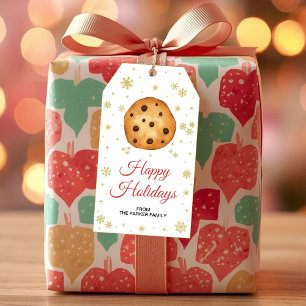 Cookie Gift Tags Christmas Party Favour Labels