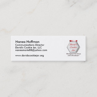 Cookie Jar Profile Card