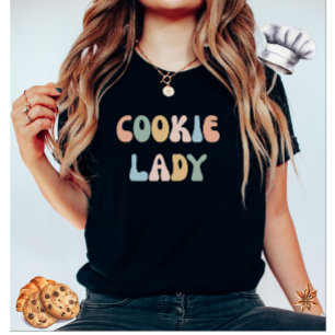Cookie Lady Colourful Women's T-Shirt