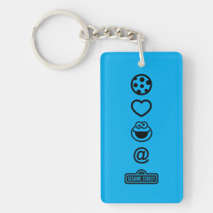 Cookie Love Cookie Monster Key Ring