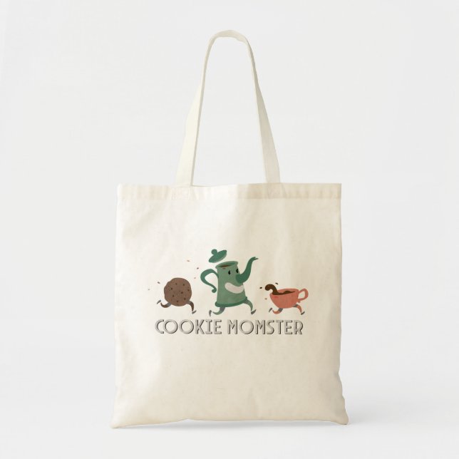 Cookie Momster Tote Bag (Front)