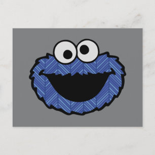 Cookie Monster   80's Throwback Postcard