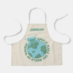 Cookie Monster   Add Your Name Apron