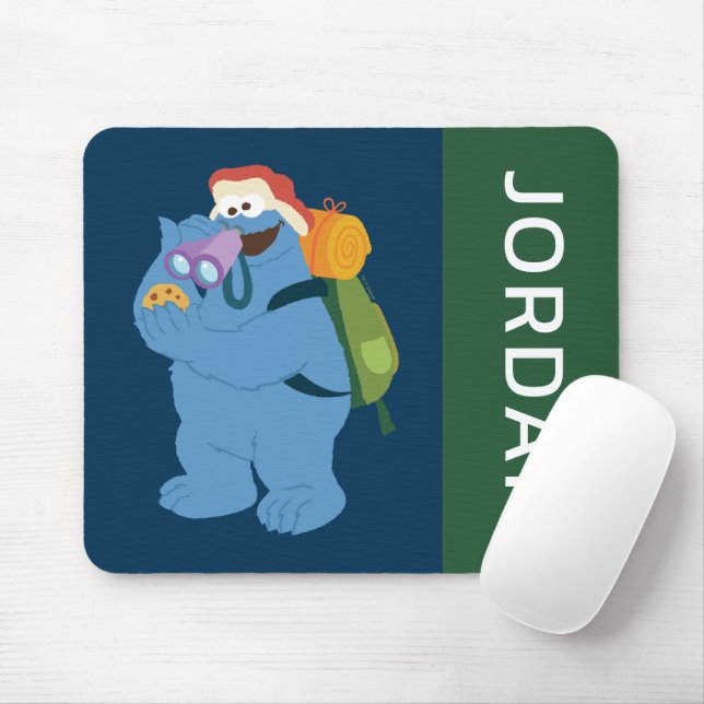 Cookie Monster | Add Your Name Mouse Pad (With Mouse)