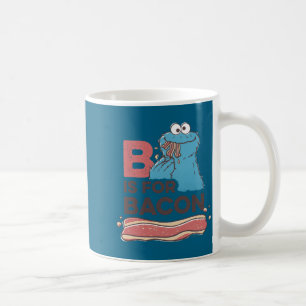 Cookie Monster B Is For Bacon  Coffee Mug