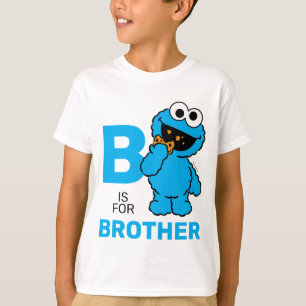Cookie Monster B is for Brother T-Shirt