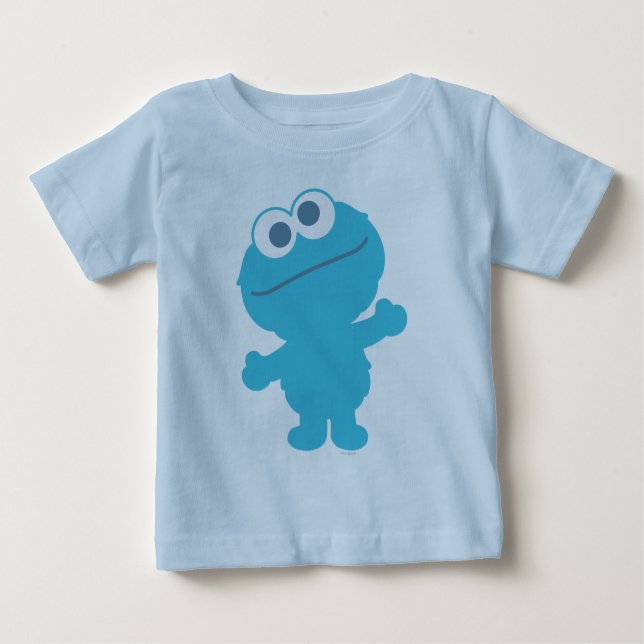 Cookie Monster Baby Body Baby T-Shirt (Front)