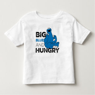 Cookie Monster   Big Blue & Hungry Toddler T-Shirt