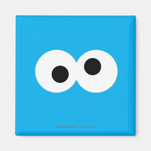 Cookie Monster Big Face Magnet