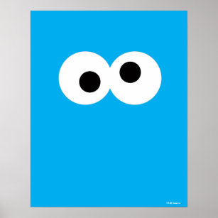 Cookie Monster Big Face Poster