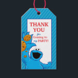 Cookie Monster Birthday Gift Tags<br><div class="desc">Cookie Monster Extreme loves to party!   ©  2014 Sesame Workshop. www.sesamestreet.org</div>