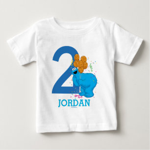 Cookie Monster Boy Birthday Baby T-Shirt