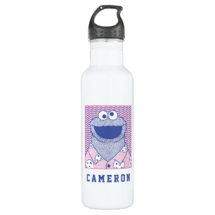 Cookie Monster   Button Down Cookie Shirt 710 Ml Water Bottle