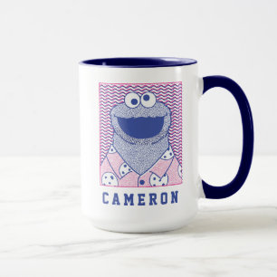 Cookie Monster   Button Down Cookie Shirt Mug