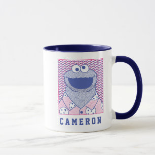 Cookie Monster   Button Down Cookie Shirt Mug