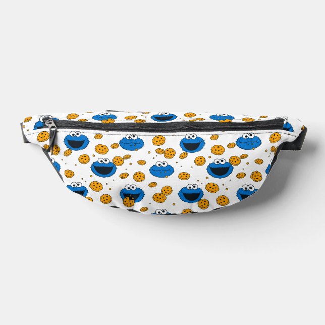 Cookie Monster | C is for Cookie Pattern Bum Bags (Lay Down)