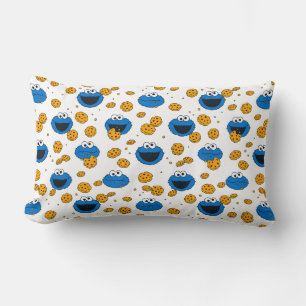 Cookie Monster   C is for Cookie Pattern Lumbar Cushion