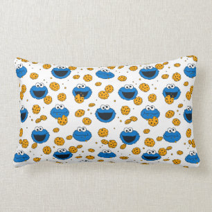 Cookie Monster   C is for Cookie Pattern Lumbar Cushion