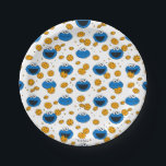 Cookie Monster | C is for Cookie Pattern Paper Plate<br><div class="desc">These playful paper plates feature Cookie Monster from Sesame Street in a fun and vibrant "C is for Cookie" pattern. The design showcases Cookie Monster surrounded by cookies and colourful letters, creating a cheerful and nostalgic look perfect for kids' parties or Sesame Street-themed celebrations. The lively artwork adds a whimsical...</div>