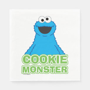 Cookie Monster Character Art Napkin