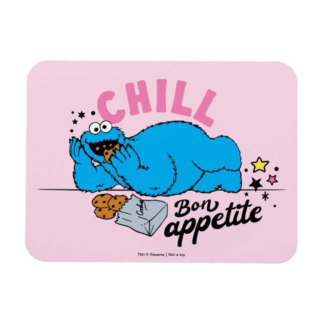Cookie Monster | Chill Bon Appetite Magnet (Horizontal)