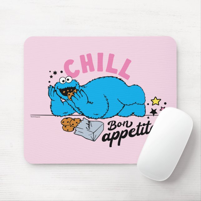 Cookie Monster | Chill Bon Appetite Mouse Pad (With Mouse)