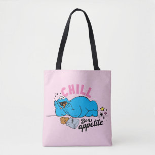 Cookie Monster   Chill Bon Appetite Tote Bag