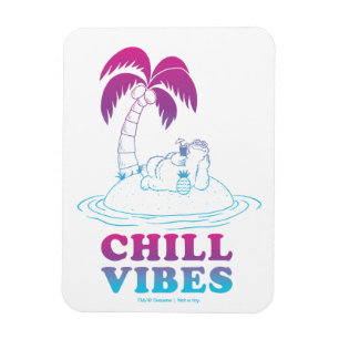Cookie Monster   Chill Vibes Magnet