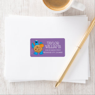 Cookie Monster Cookie Costume Label