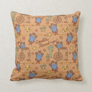 Cookie Monster   Cookie Round-Up Pattern Cushion
