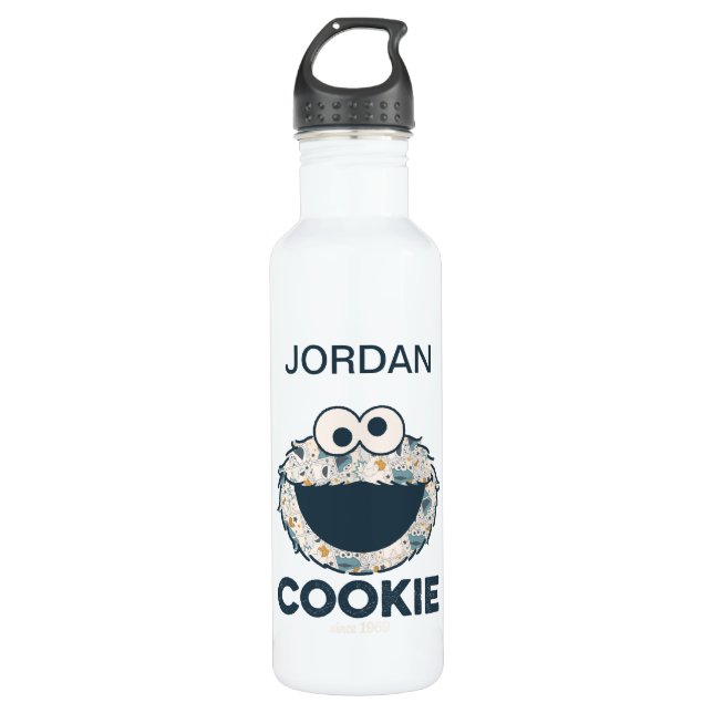 Cookie Monster | Cookie Since 1969 710 Ml Water Bottle (Front)
