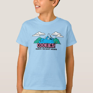 Cookie Monster   Cookies Always the Right Answer T-Shirt