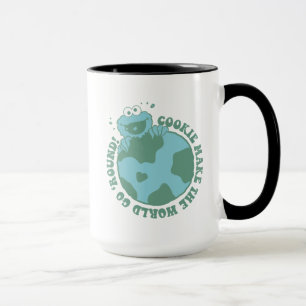 Cookie Monster   Cookies Make the World Go Round Mug