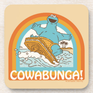 Cookie Monster Cowabunga! Coaster