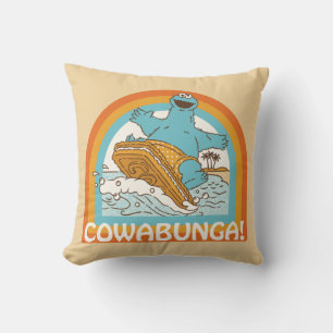 Cookie Monster Cowabunga! Cushion