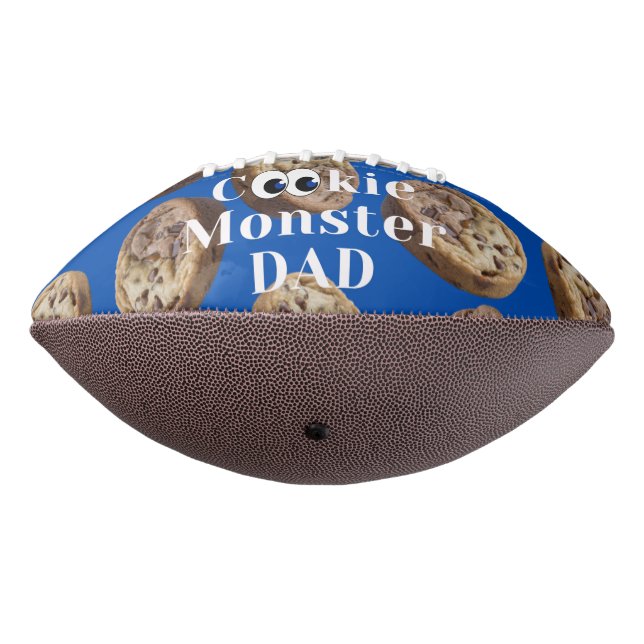 Cookie Monster Dad Football (Rotated 270)