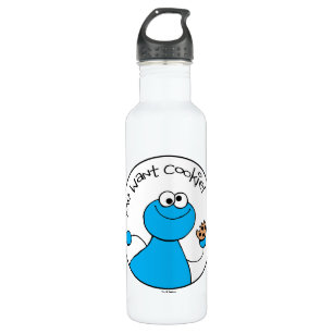 Cookie Monster Doodley Graphic 710 Ml Water Bottle
