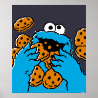 Cookie Monster Eating All the Cookies