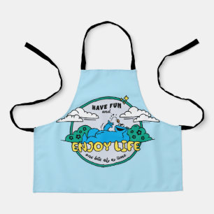 Cookie Monster   Enjoy Life One Bite at a Time Apron