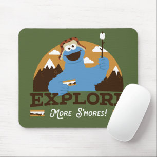 Cookie Monster   Explore More S'mores Mouse Pad