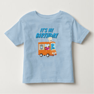 Cookie Monster Food Truck It's My Birthday Toddler T-Shirt