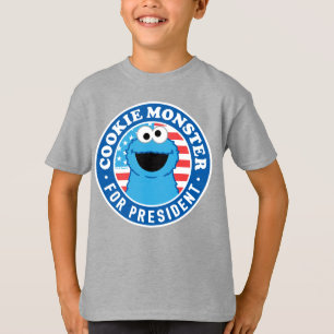 Cookie Monster for President T-Shirt