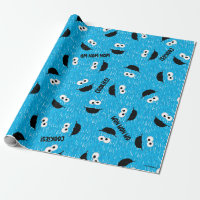 Cookie Monster Fur Face Pattern