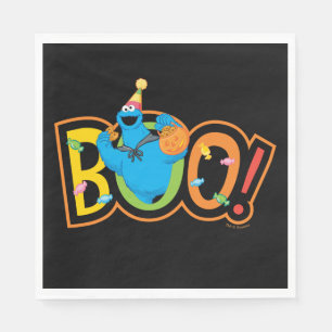 Cookie Monster Halloween Boo! Napkin