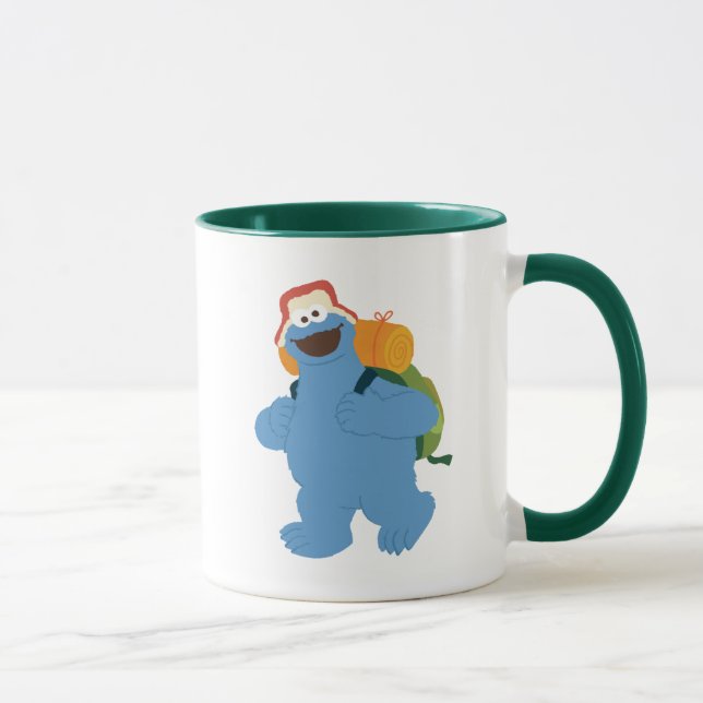 Cookie Monster Hiking Mug (Right)
