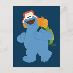 Cookie Monster Hiking Postcard