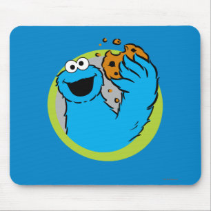 Cookie Monster Image Mouse Pad