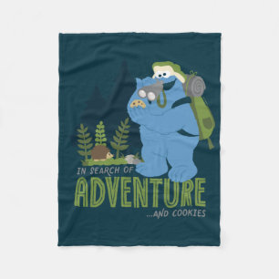Cookie Monster   In Search of Adventure…And Cookie Fleece Blanket