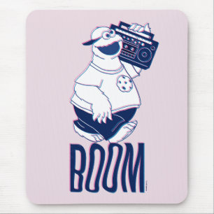 Cookie Monster   Jamming with the Boom Box Mouse Pad